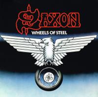 Saxon - Wheels Of Steel (LP, Album, Ltd, RE, Swirl)