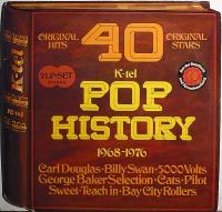 Various - K-tel Pop History 40 Original Hits 1968-1976 (2xLP, Gat, Laminated)