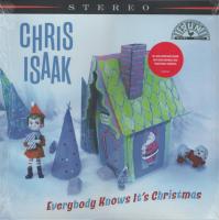 Chris Isaak – Everybody Knows It's Christmas (LP, Album, Ltd, Red w/ White Splatter [Cotton Candy])