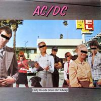 AC/DC - Dirty Deeds Done Dirt Cheap (LP, Album)