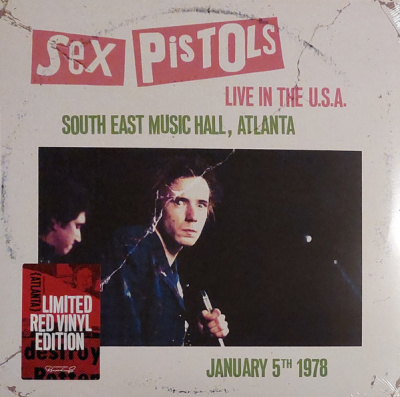 Sex Pistols – Live In The U.S.A. (LP, Ltd, Red)
