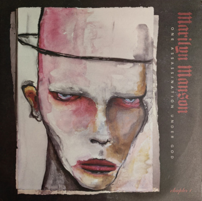 Marilyn Manson – One Assassination Under God (Chapter 1) (LP, Album,  Pastel Pink With Blue Splatter)