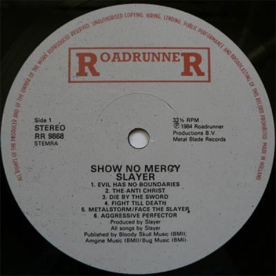 Slayer - Show No Mercy
