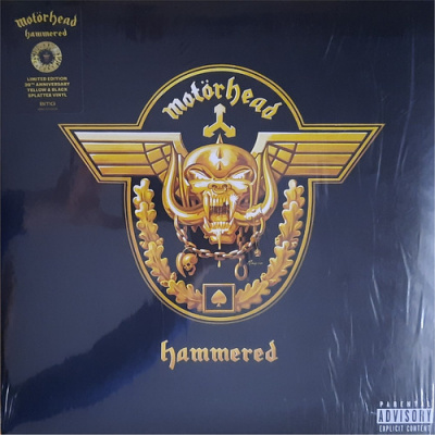 Motorhead - Hammered (LP, Album, Ltd, RE, Yellow & Black Splatter)