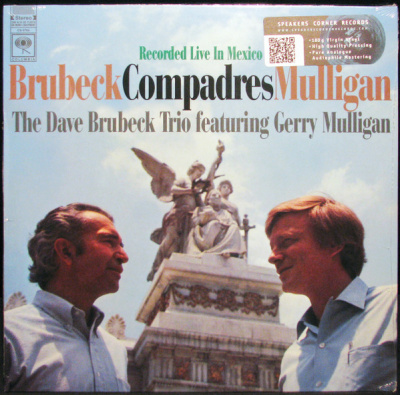 The Dave Brubeck Trio Featuring Gerry Mulligan – Compadres (LP, Album, Ltd, RE, RM)