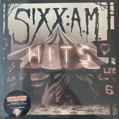 Sixx:A.M. – Hits (2xLP, Ltd, Red w/ Black Smoke)