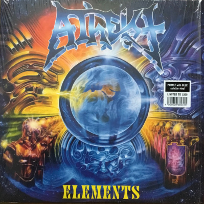 Atheist - Elements (LP, Album, Ltd, RE, Purple W/ Blue Splatter)