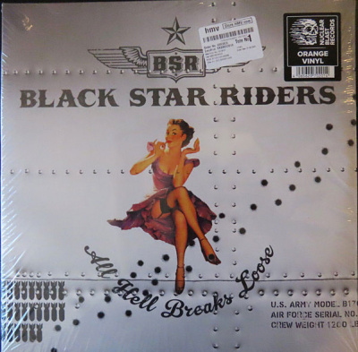 Black Star Riders – All Hell Breaks Loose (2xLP, Album, Ltd, RE, Orange)