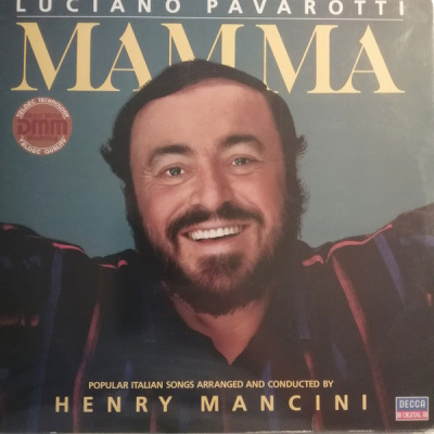 Luciano Pavarotti / Henry Mancini – Mamma (LP, Club Edition, 8 page booklet, DMM)