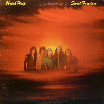 Uriah Heep – Sweet Freedom (LP, Album, Gat)