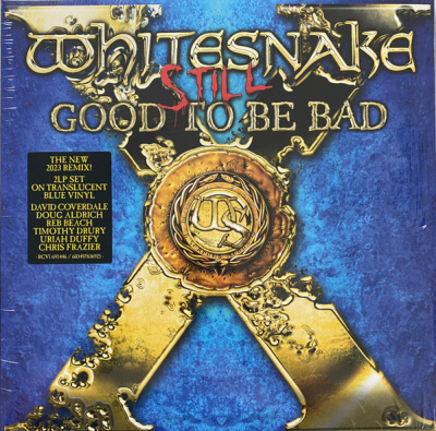 Whitesnake – Still Good To Be Bad (2xLP, Album, RE, RM, Blue Translucent)
