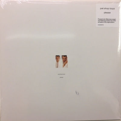 Pet Shop Boys – Please (LP, Album, RE, RM, 180 Gram)