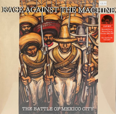 Rage Against The Machine - The Battle Of Mexico City (2xLP, Ltd RSD 2021 Edition, Blue and Red Vinyl)