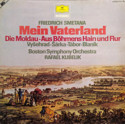 Friedrich Smetana – Boston Symphony Orchestra, Rafael Kubelik  - Mein Vaterland (2xLP, Gatefold, Laminated)
