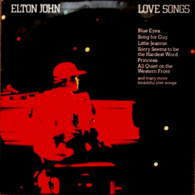 Elton John - Love Songs (LP, Comp)