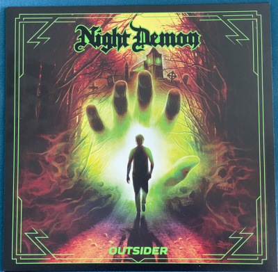 Night Demon - Outsider (LP, Album, Ltd, Gre)