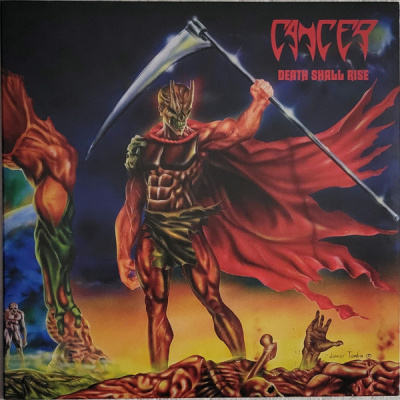 Cancer - Death Shall Rise (LP, Album, RE, Red)