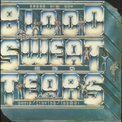 Blood, Sweat And Tears - Brand New Day (1st US press, die-cut cover)