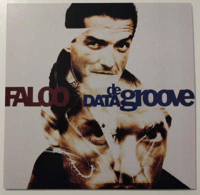 Falco – Data De Groove (LP, Album, RE, RM, Blue Transparent)