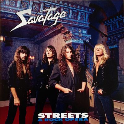 Savatage – Streets (A Rock Opera) (2xLP, Album, Ltd, RE, RM, Blue)