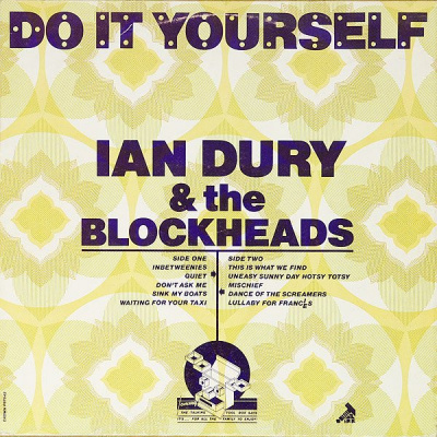 Ian Dury & The Blockheads - Do It Yourself (w/ Insert, 1st German Press)