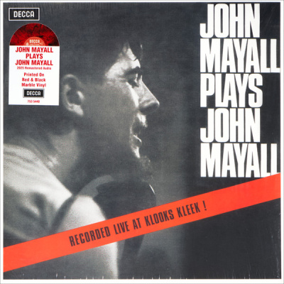 John Mayall – John Mayall Plays John Mayall (LP, Album, RE, RM, Red & Black Marble)
