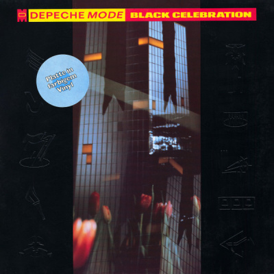 Depeche Mode - Black Celebration (1st German press, Walking man Mute logo, Embossed Cover)