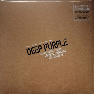 Deep Purple – Live In London 2002 (3xLP, Album, Ltd, Numbered, Gat)