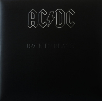 AC/DC - Back In Black (LP, Album, Ltd, RE, RM, Spe, Black White Swirl, 50th Anniversary)