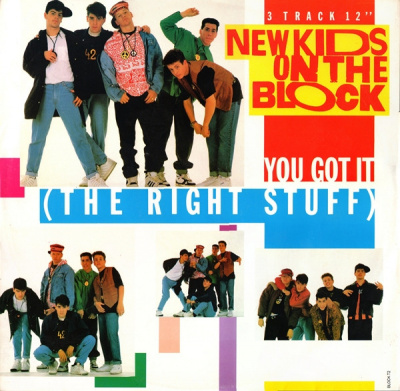 New Kids On The Block – You Got It (The Right Stuff) (12", Single, RE)