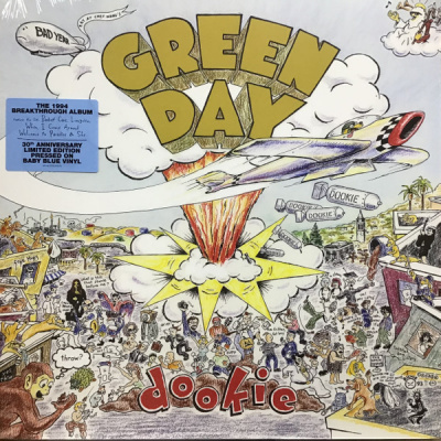 Green Day – Dookie (LP, Album, Ltd, RE, Blue [Baby Blue], 30th Anniversary)