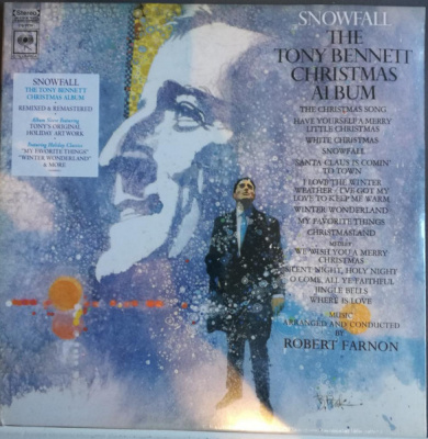 Tony Bennett - Snowfall (The Tony Bennett Christmas Album) (LP, Album, RE, RM)