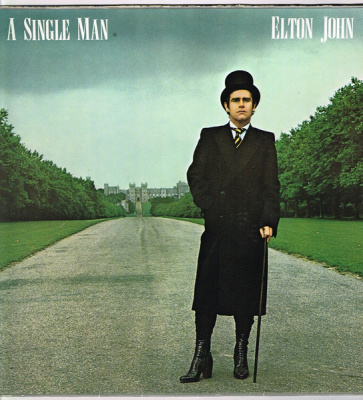 Elton John - A Single Man (LP, Album, Club, RE Gat)