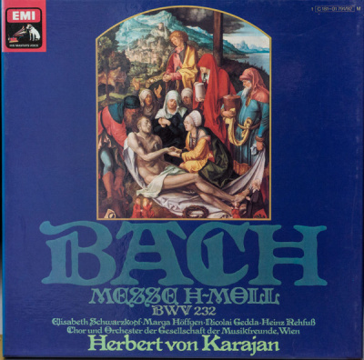 Bach - Chor Und Orchester Der Gesellschaft Der Musikfreunde Wien … - Messe H-Moll Bwv 232 (2xLP, w/ booklet, Box Set, Laminated)