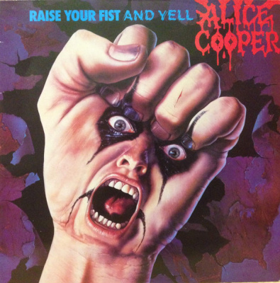 Alice Cooper – Raise Your Fist And Yell (LP, Album)