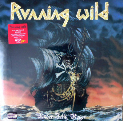 Running Wild – Under Jolly Roger (LP, Album, RE, RM)