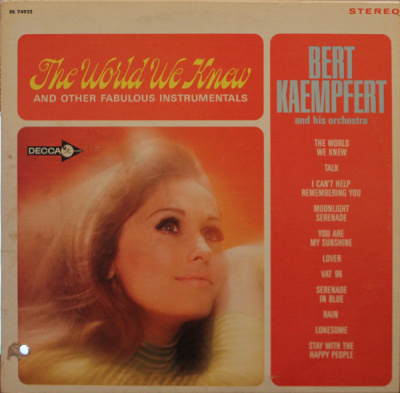 Bert Kaempfert & His Orchestra – The World We Knew (LP, Album)