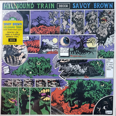 Savoy Brown – Hellbound Train (LP, Album, RE, RM, Grey & Purple Marble)