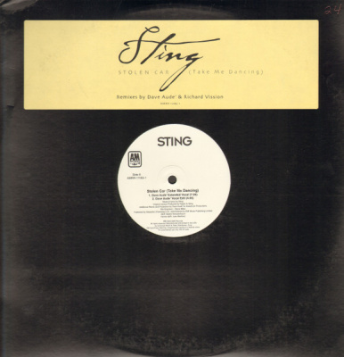 Sting - Stolen Car (Take Me Dancing) (2x12", Promo)