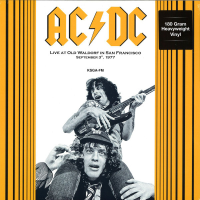 AC/DC - Live At Old Waldorf In San Francisco September 3, 1977. KSGA-FM