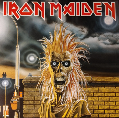 Iron Maiden – Iron Maiden (LP, Album, RE, RM)