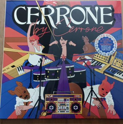 Cerrone – Cerrone By Cerrone (2xLP, Album, Ltd, Blue [Solid Blue])