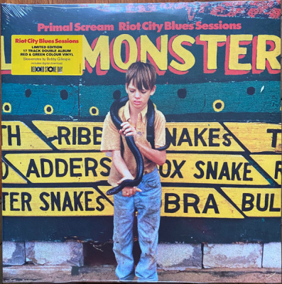 Primal Scream - Riot City Blues Sessions (2xLP, Ltd RSD 2021 Edition, Red and Green Vinyl, Gatefold)