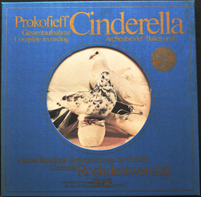 Prokofieff, Großes Rundfunk-Sinfonieorchester Der UdSSR, Gennadij Roshdestwenskij – Cinderella = Aschenbrödel, Ballett Op.87 (2xLP, Box)