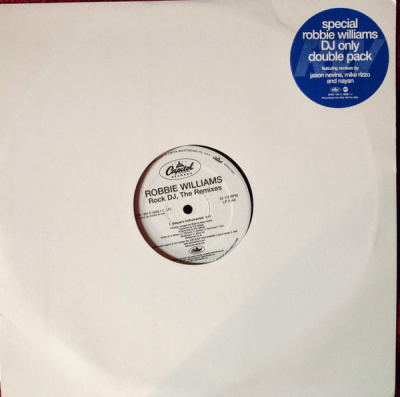 Robbie Williams - Rock DJ, The Remixes (2xLP, 12", Promo)