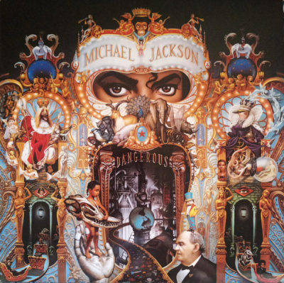Michael Jackson - Dangerous (2xLP, Album, RE)