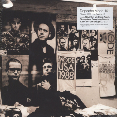 Depeche Mode – 101 (2xLP, Album, RE, 180 Gram, Gat, 16 Page Booklet)