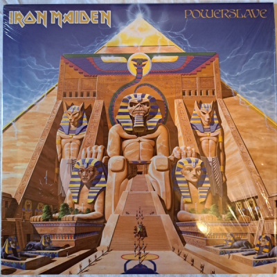 Iron Maiden – Powerslave (LP, Album, RE, RM)