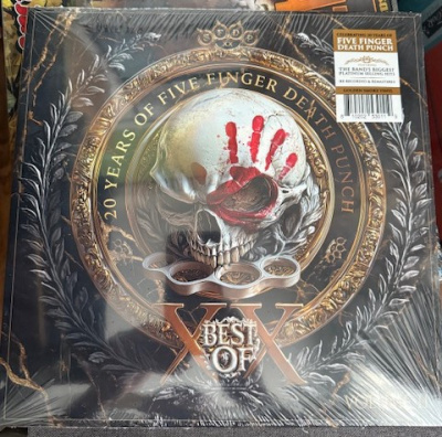 Five Finger Death Punch – 20 Years Of Five Finger Death Punch - Best Of (Volume II) (2xLP, Album, RM, Golden Smoke)