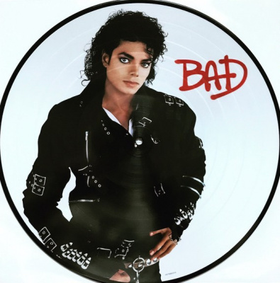 Michael Jackson – Bad (LP, Album, Pic, RE)